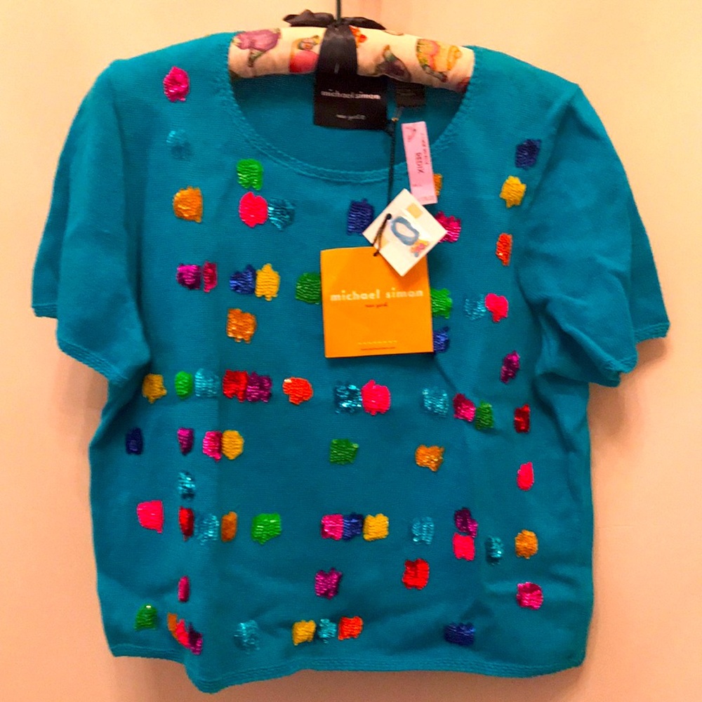 Vintage Michael Simon sweater NWT